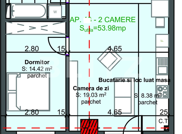 Apartament de vânzare 2 camere Marasti - 49716AV | BLITZ Cluj-Napoca | Poza6