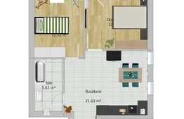 Oportunitate ! 2 camere, semifinisat, etaj intermediar, garaj, zona Petrom