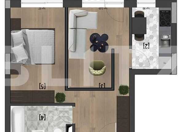 Apartament de vânzare 2 camere Marasti - 49759AV | BLITZ Cluj-Napoca | Poza2