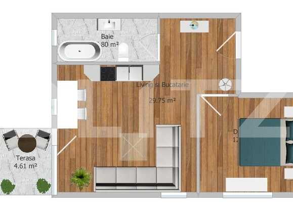 Apartament de vânzare 2 camere Baciu - 49760AV | BLITZ Cluj-Napoca | Poza1