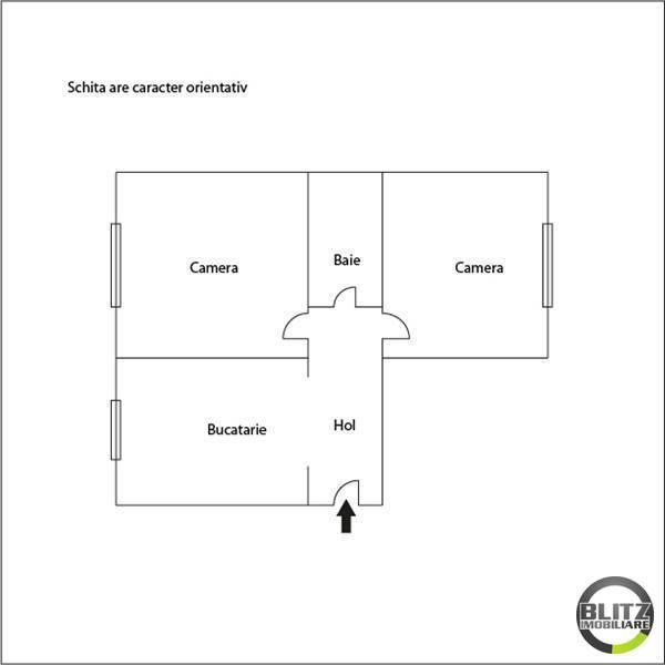 Apartament de vânzare 2 camere Zorilor - 4992AV | BLITZ Cluj-Napoca | Poza1