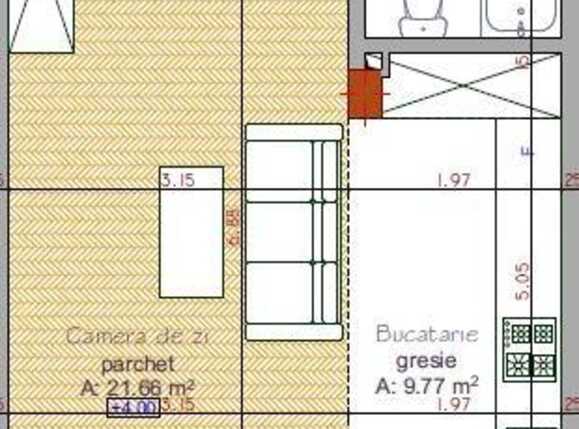 Garsonieră de vânzare Someseni - 49928AV | BLITZ Cluj-Napoca | Poza1