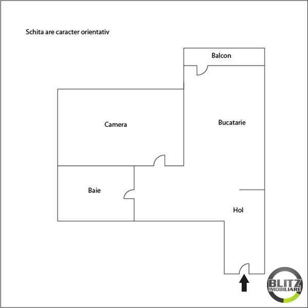Garsonieră de vânzare Zorilor - 4993AV | BLITZ Cluj-Napoca | Poza1