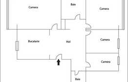 Apartament 4 camere decomandat in zona Intre Lacuri