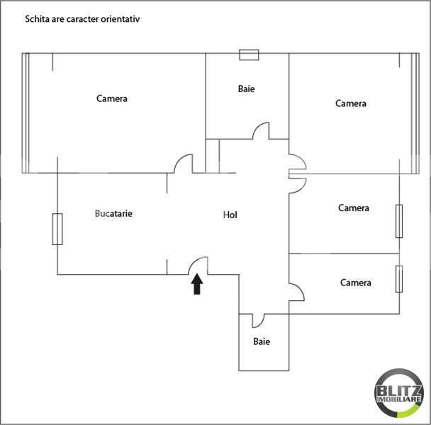 Apartament 4 camere decomandat in zona Intre Lacuri