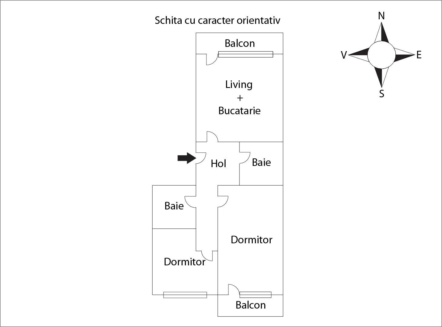 Apartament de vânzare 3 camere Manastur - 50024AV | BLITZ Cluj-Napoca | Poza1