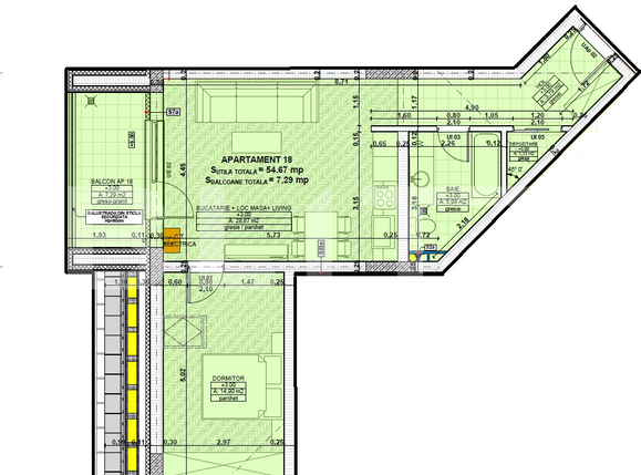 Apartament de vânzare 2 camere Floreşti - 50083AV | BLITZ Cluj-Napoca | Poza1