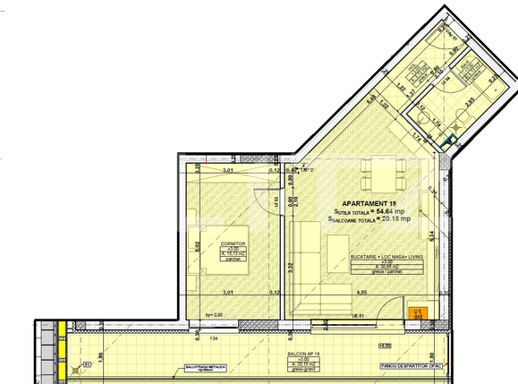 Apartament de vânzare 2 camere Floreşti - 50084AV | BLITZ Cluj-Napoca | Poza1