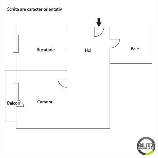 Apartament de vânzare 2 camere Floreşti - 5014AV | BLITZ Cluj-Napoca | Poza1