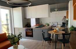 Apartament 2 camere, 46 mp, finisat, mobilat lux, garaj, zona Piata Abator