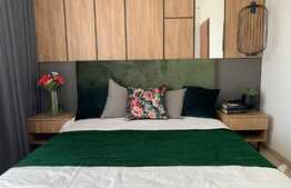 Apartament 2 camere, 46 mp, finisat, mobilat lux, garaj, zona Piata Abator