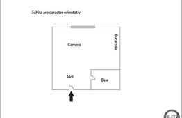 Vanzare garsoniera, 18.3 mp utili cu boxa pe nivel, zona Muncii