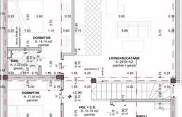 Apartament in vila, 4 camere, 71 mp !  zona strazii Tineretului