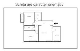 De vanzare apartament cu 3 camere, 70.07 mp, zona Regal