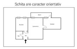 Apartament 2 camere, 55.36 mp, zona Regal