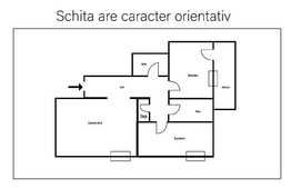 Apartament 3 camere, 2 bai , 68.48 mp, zona Regal, Baciu 