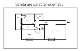 3 camere, 70.73 mp, intermediar, zona Regal
