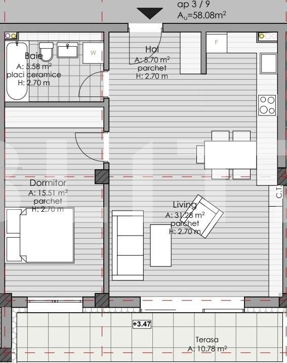 Apartament de vânzare 2 camere Borhanci - 50286AV | BLITZ Cluj-Napoca | Poza4