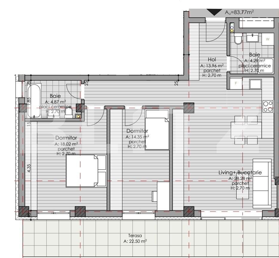 Apartament de vânzare 3 camere Borhanci - 50288AV | BLITZ Cluj-Napoca | Poza4
