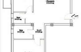 In zona Oncos, 77 mp semifinisat, etaj 1!