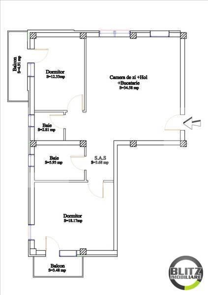 Apartament de vânzare 3 camere Bună Ziua - 5029AV | BLITZ Cluj-Napoca | Poza8