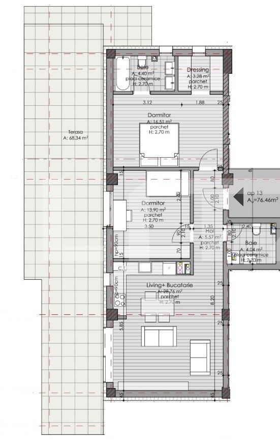 Apartament de vânzare 3 camere Borhanci - 50292AV | BLITZ Cluj-Napoca | Poza4