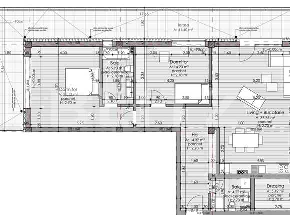 Apartament de vânzare 3 camere Borhanci - 50300AV | BLITZ Cluj-Napoca | Poza2