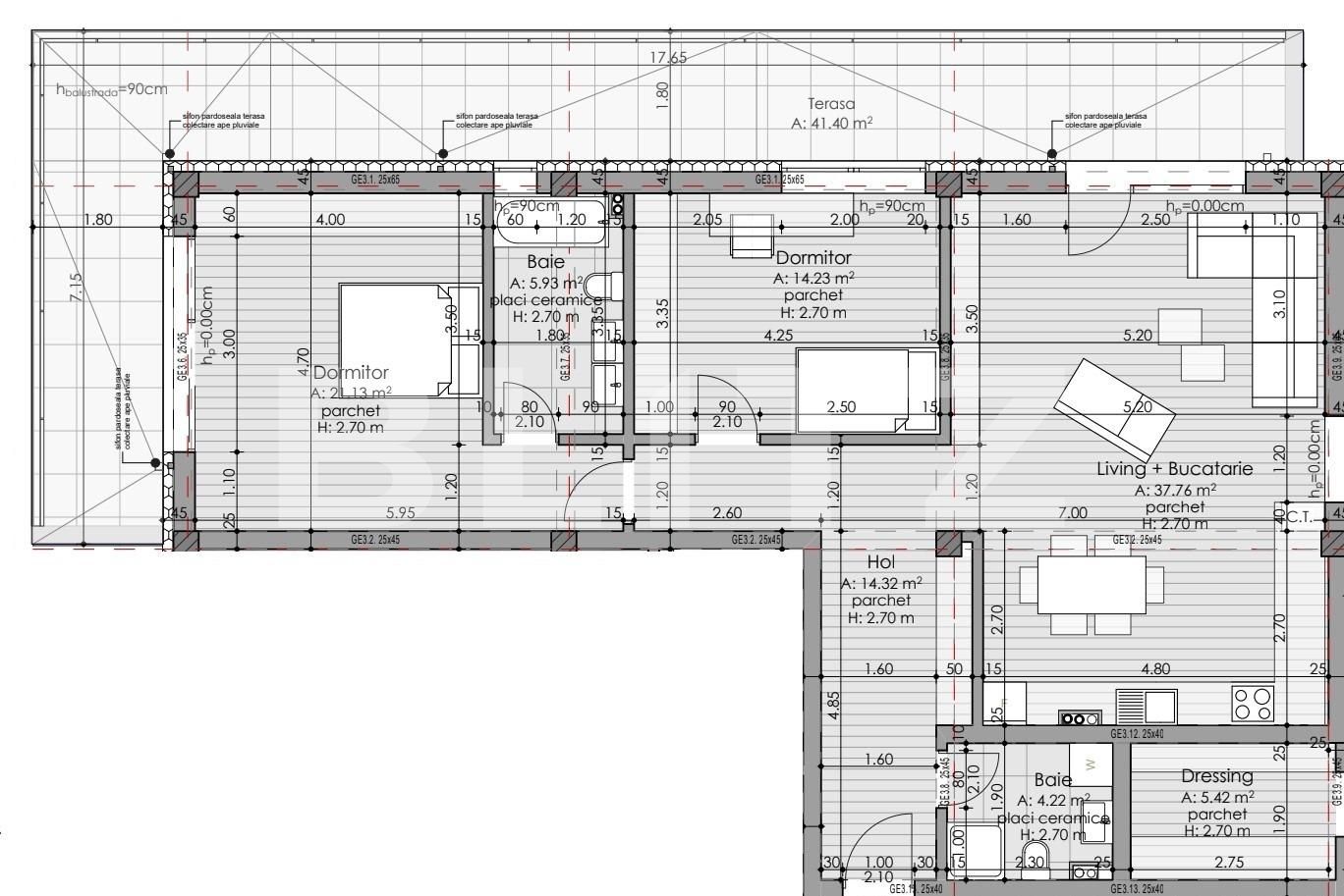 Apartament de vânzare 3 camere Borhanci - 50300AV | BLITZ Cluj-Napoca | Poza2