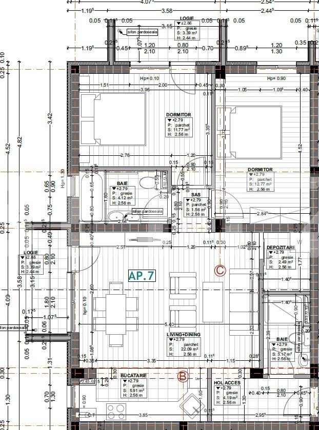 Apartament de vânzare 3 camere Floreşti - 50351AV | BLITZ Cluj-Napoca | Poza4