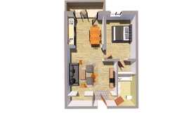 Apartament 2 camere, 52,48 mp, imobil nou, etaj intermediar, zona strazii Cetatii