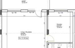 Exclusivitate! Comision 0! 2 camere, 51,42 mp, strada Fagului!