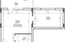 Apartament 2 camere, 44 mp, zona Teilor parcare inclusa in pret