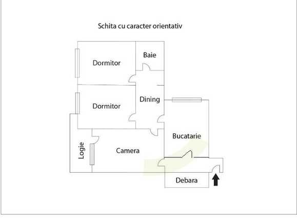Apartament de vânzare 3 camere Manastur - 50417AV | BLITZ Cluj-Napoca | Poza1