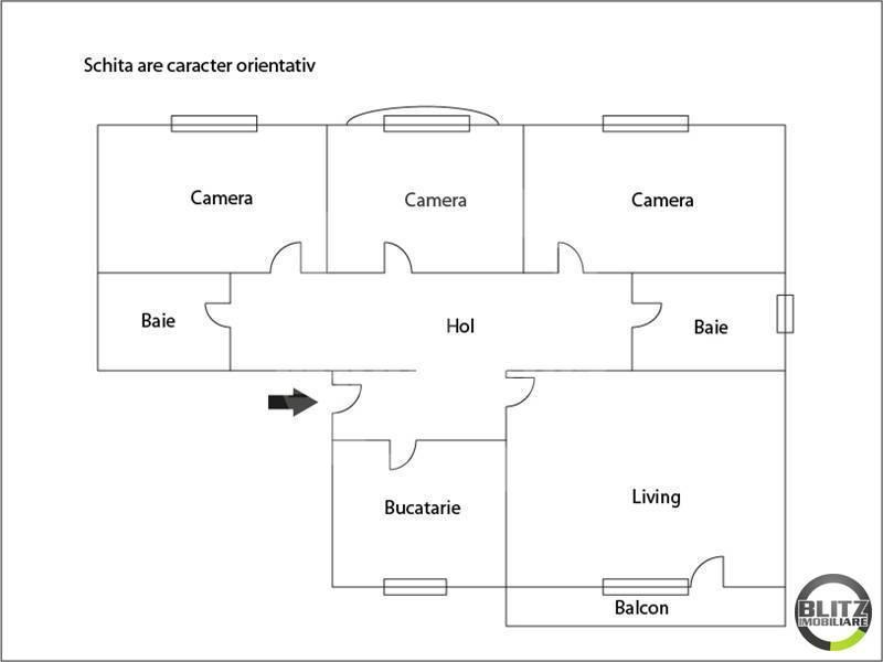 Apartament de vânzare 4 camere Zorilor - 5078AV | BLITZ Cluj-Napoca | Poza1
