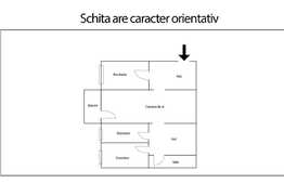 De vanzare apartament 3 camere, 51 mp, zona Big