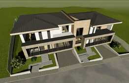 Vila cuplata 250 mp, 350 mp teren, panorama spre centru!