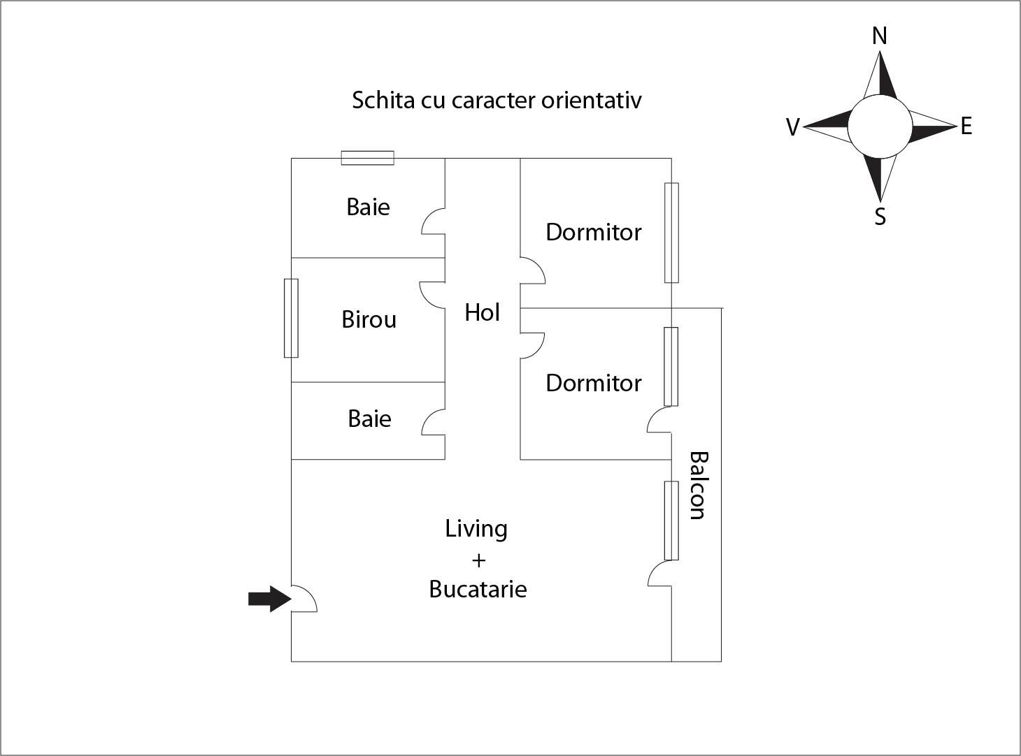 Apartament de vânzare 3 camere Floreşti - 50948AV | BLITZ Cluj-Napoca | Poza1