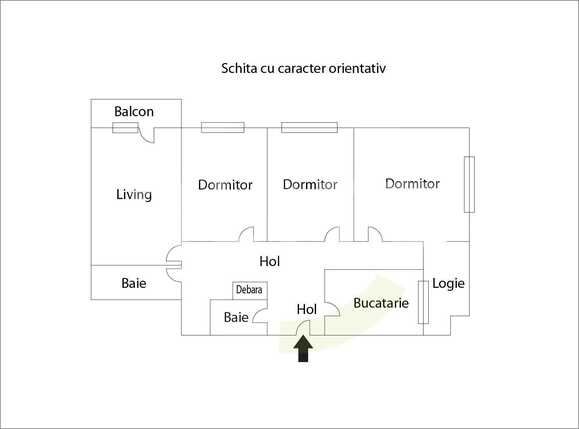 Apartament de vânzare 4 camere Gheorgheni - 50994AV | BLITZ Cluj-Napoca | Poza15