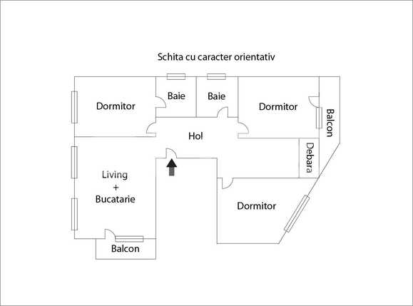 Apartament de vânzare 4 camere Floreşti - 51015AV | BLITZ Cluj-Napoca | Poza1