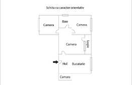 Oferta lunii!  Apartament 3 camere,  renovabil zona Fantanele