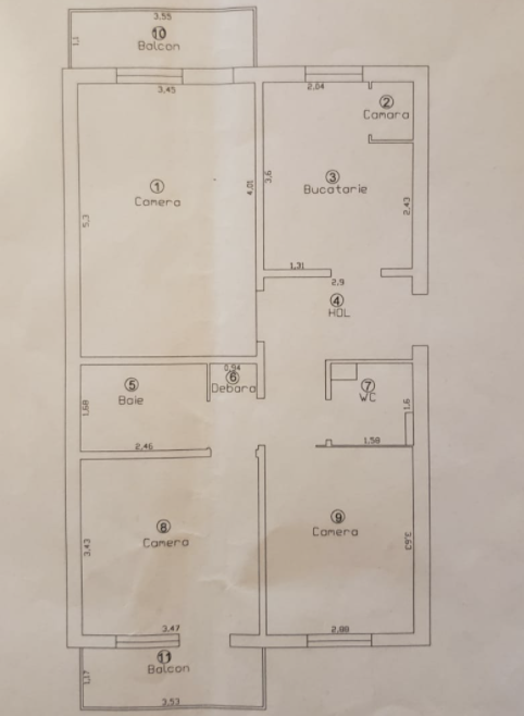 Apartament de vânzare 3 camere Manastur - 51148AV | BLITZ Cluj-Napoca | Poza1