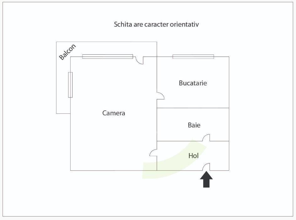 Garsonieră de vânzare Marasti - 51175AV | BLITZ Cluj-Napoca | Poza1
