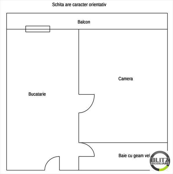 Garsonieră de vânzare Floreşti - 5118AV | BLITZ Cluj-Napoca | Poza1