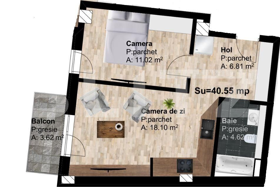 Apartament de vânzare 2 camere Marasti - 51226AV | BLITZ Cluj-Napoca | Poza4