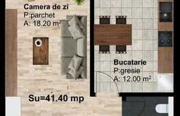 Apartament 2 camere, 41.40 mp, semifinisat, zona Leroy Merlin!