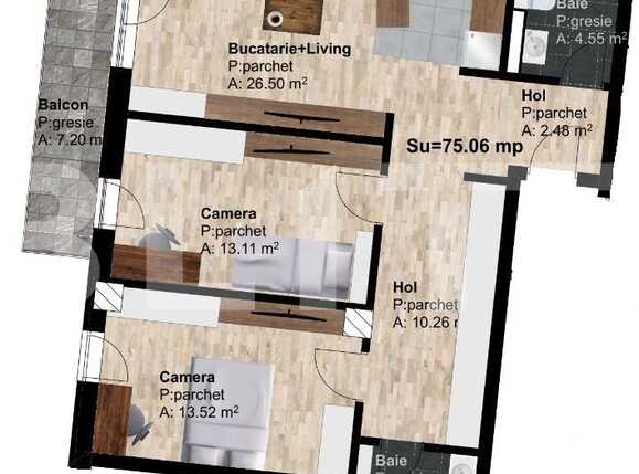 Apartament de vânzare 3 camere Marasti - 51237AV | BLITZ Cluj-Napoca | Poza2