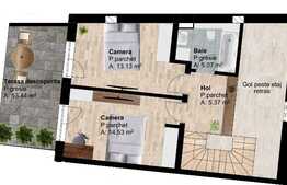 Apartament pe doua niveluri, 3 camere, 79.61 mp, zona Leroy Merlin!