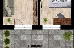 Apartament cu 2 camere, 38.2 mp utili, zona Leroy Merlin!