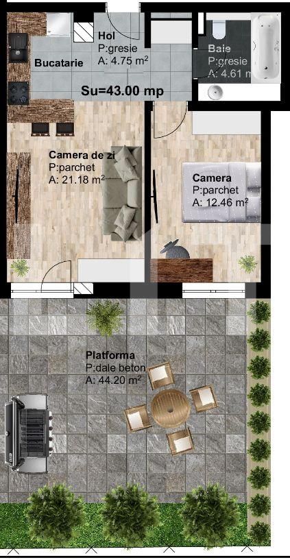 Apartament de vânzare 2 camere Marasti - 51252AV | BLITZ Cluj-Napoca | Poza2