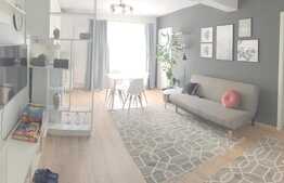 Apartament 2 camere, 40 mp, gradina de 34 mp, loc de parcare exterior, zona Expo Transilvania 